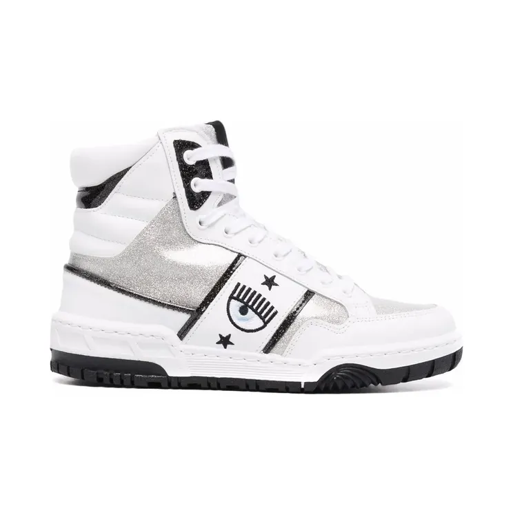 Chiara Ferragni High-top met patroon “White” (CF2834)