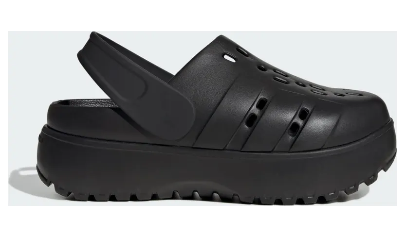 Adidas adilette Platform Clogs Core Black / Core Black / Core Black (JP9577)