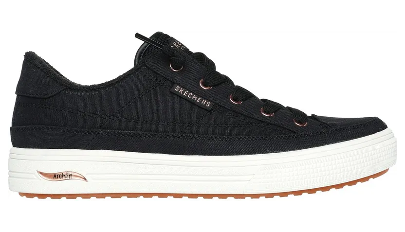 Skechers Arch Fit Arcade – Meet Ya There Sneaker Zwart