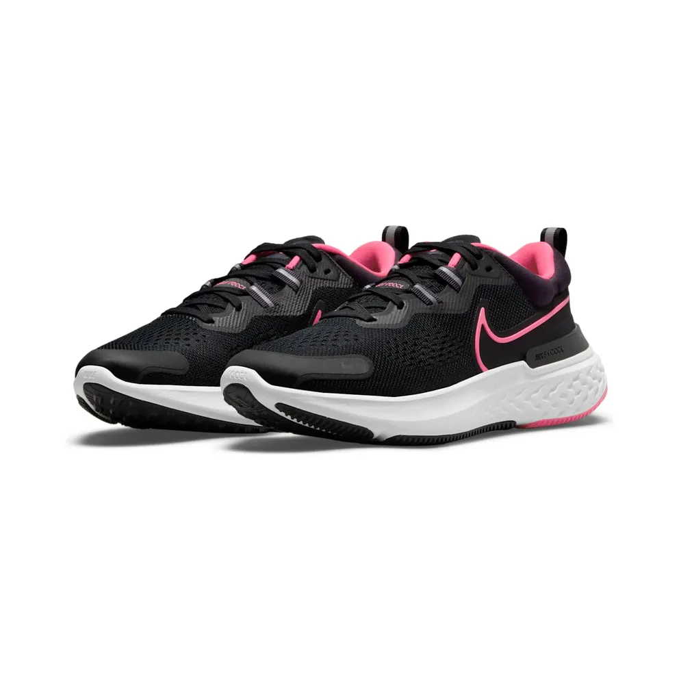 Nike React Miler 2 (straat) “Black / Cave Purple / Hyper Pink” (CW7136-003)