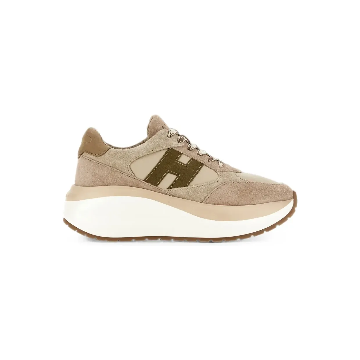 Hogan Maxi I Active sneakers – Beige (HXW7140GA40QDC)