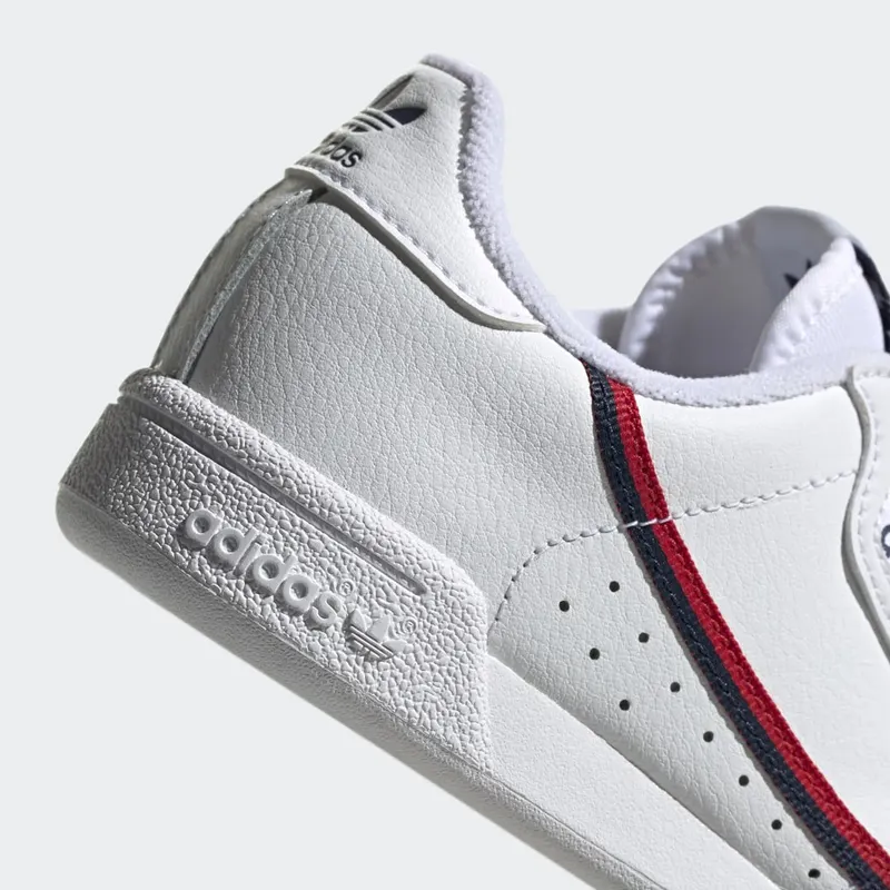 Adidas Continental 80 Cloud White / Cloud White / Scarlet (EH3222)