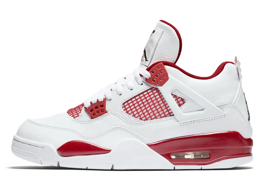Air Jordan 4 Retro Alternate 89 “White / Gym Red / Black” (308497-106)