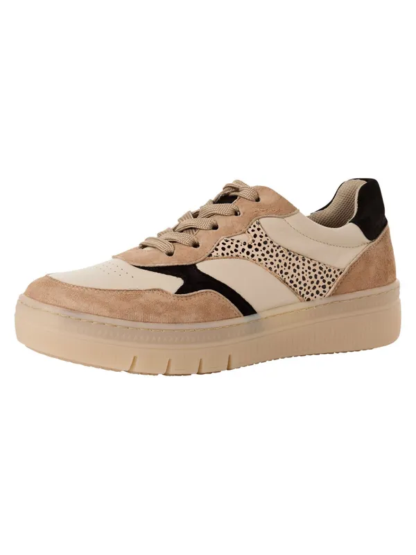 Tamaris sneaker Beige gemêleerd / Black (1-23707-44-402)