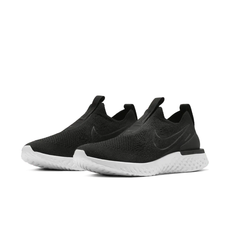 Nike Epic Phantom React Flyknit Black White (W) Black/Black-White (BV0415-001)