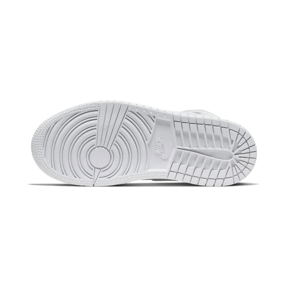Jordan 1 Mid Younger Kids’ White (640734-130)
