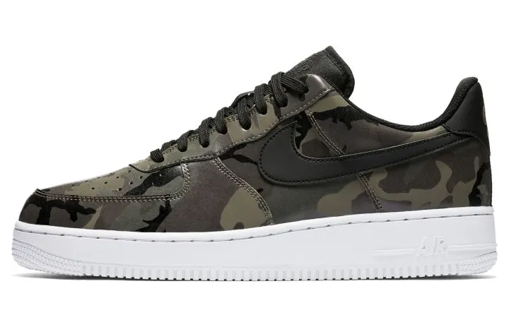 Nike Air FORCE 1 07 LV8 MEDIUM OLIVE/Black-BAROQUE BROWN-SEQUOIA (823511-201)