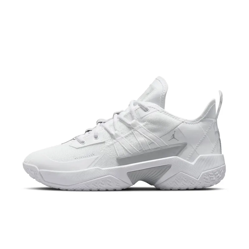 Nike Jordan One Take II “White / Metallic Silver / Wolf Grey” (CW2457-102)