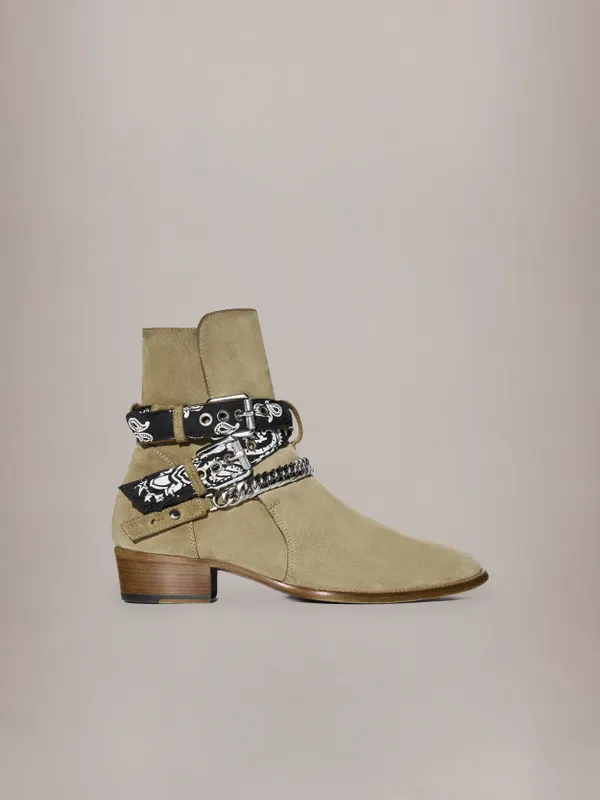Amiri Bandana Buckle Boot “Cognac” (XMFB011-269)