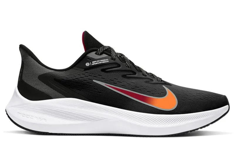 Nike Air Zoom Winflo 7 Black Total Orange (CJ0291-011)