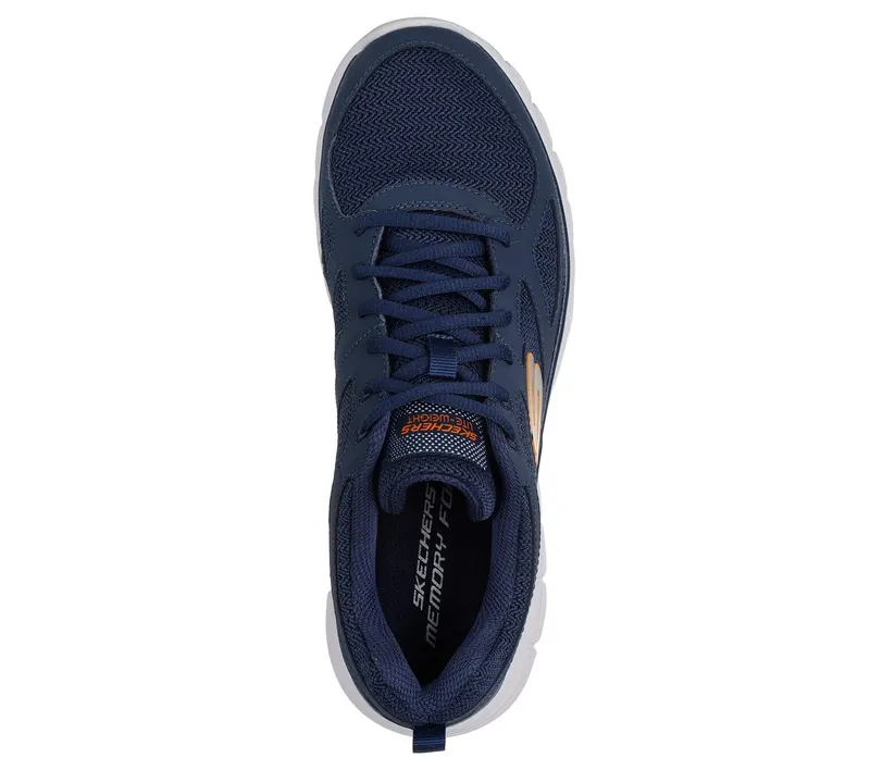 Skechers Burns – Agoura Sneaker Marine/Orange