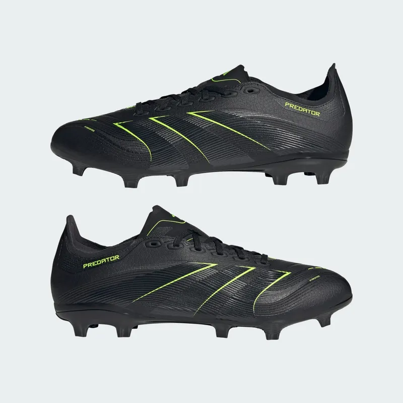 adidas Predator League FG/MG Core Black Carbon Lucid Lemon (JI1118)