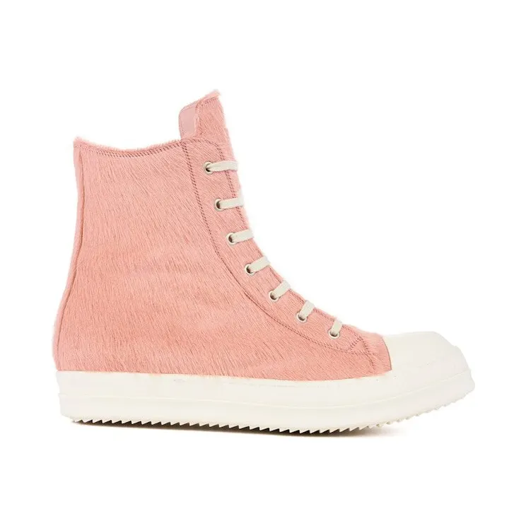 Rick Owens Strobe High Pony Hair Dusty Pink (RR02B2890LHL-8311)