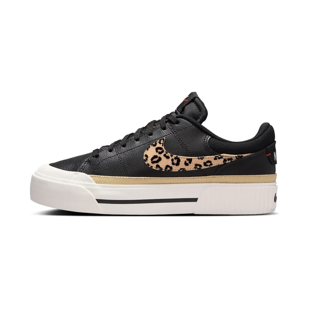 Nike Court Legacy Lift Leopard Black (HF9548-001)