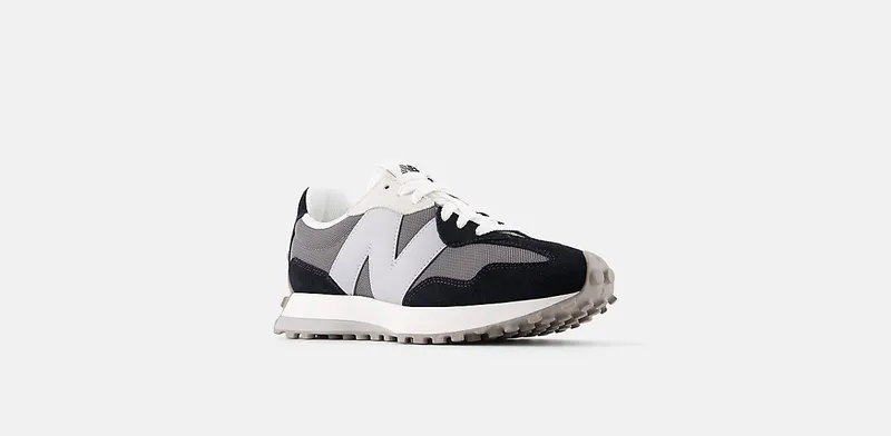 New Balance 327 Black Lights Out Grey (U327LNB)