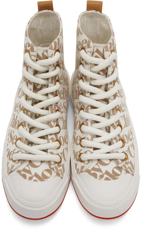 See by Chloé Off-White & Brown Aryana (SB37111A 14261)