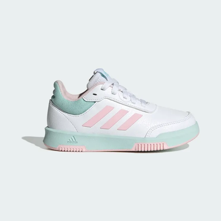adidas Tensaur Sport Training Lace “Cloud White / Clear Pink / Semi Flash Aqua” (JQ2872)