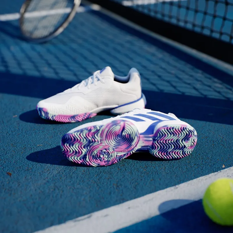 adidas Barricade Cloud White Lucid Blue Semi Flash Aqua (IG1727)