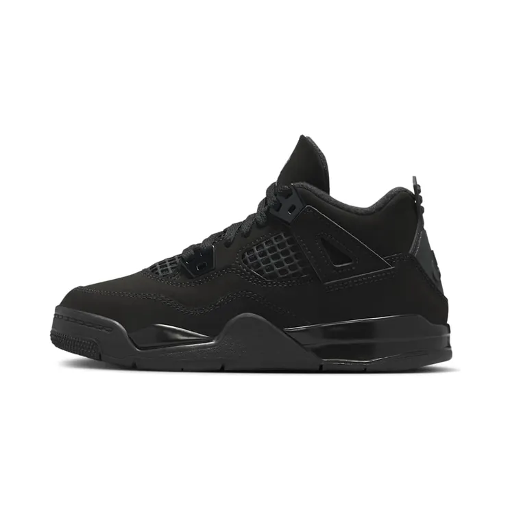 Air Jordan 4 Retro PS Black Cat (2025) “Black / Light Graphite” (IB4388-010)