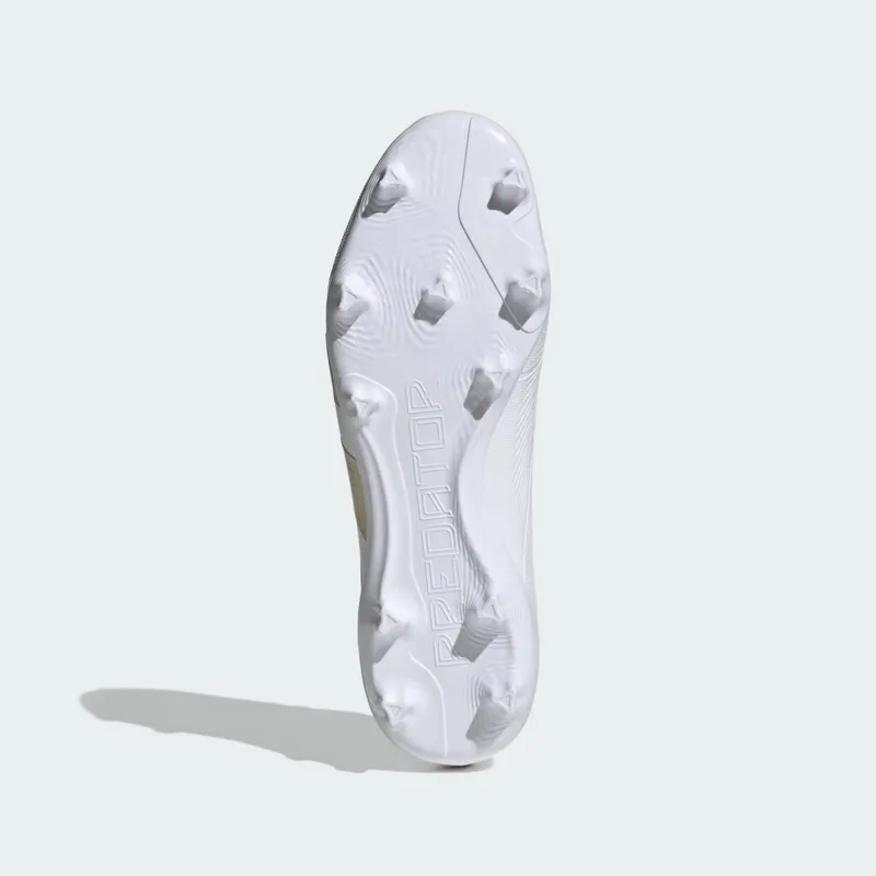 Adidas Predator League FG “Cloud White Gold Metallic Sandy Beige Met” (IF6346)