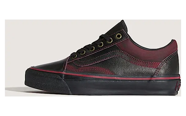 Vans Old Skool Premium Tania Cruz Dark Red Rub-Away (VN000EDAKRK)
