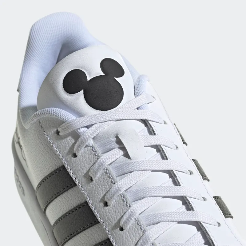 Adidas Grand Court Base Cloud White / Carbon / Ray Red (GW3658)