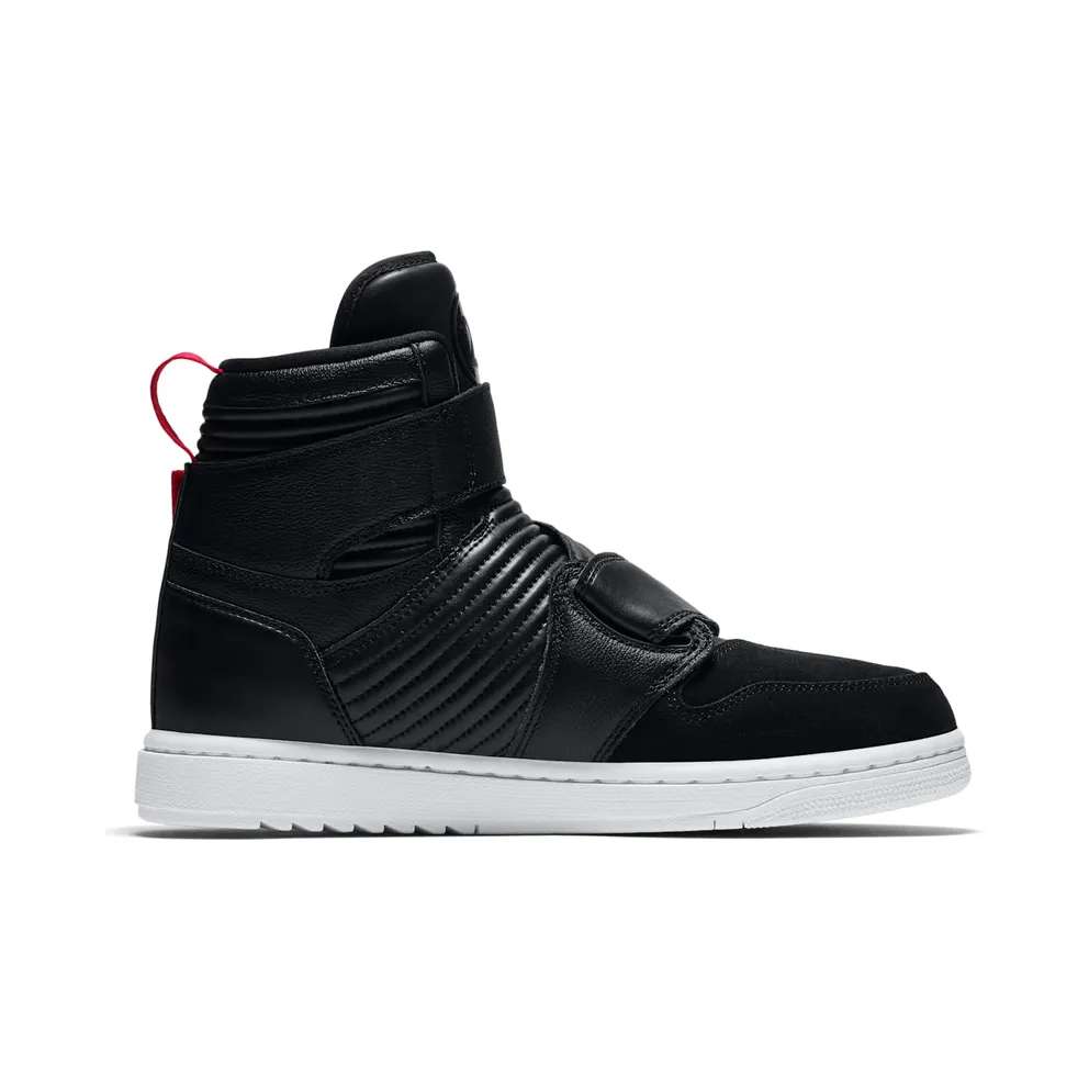 Jordan 1 Moto Black Black/Black-Gym Red (AT3146-001)