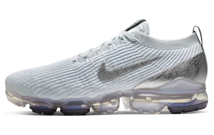 Nike Air VaporMax Flyknit 3 White Reflect Silver