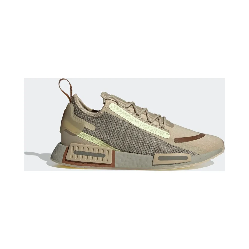 adidas NMD_R1 Spectoo Schuh Savanna / Feather Grey / Yellow Tint (FZ3202)