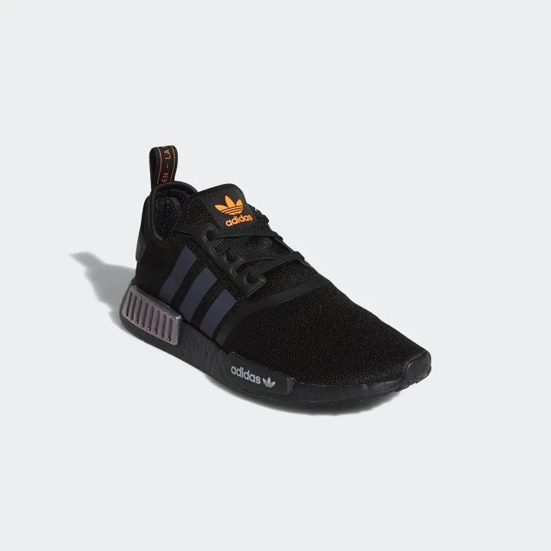 adidas NMD R1 Reflective Xeno Core Black/Solar Orange/Cloud White (FV8025)