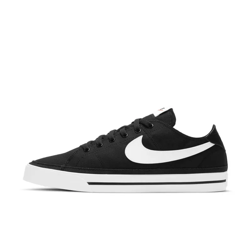 Nike Court Legacy Canvas Black White (CW6539-002)