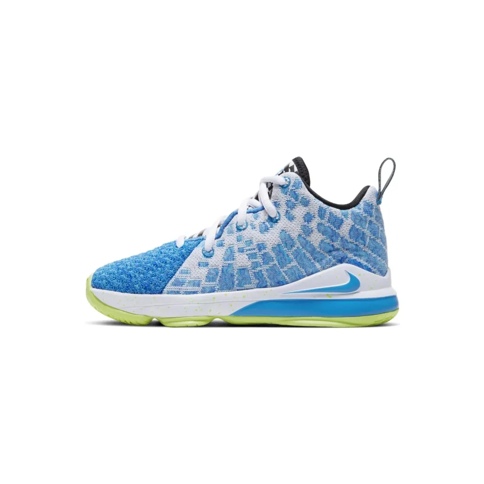 Nike LeBron 17 Sprite (PS) Photo Blue/Photo Blue-Ghost Green (BQ5595-434)