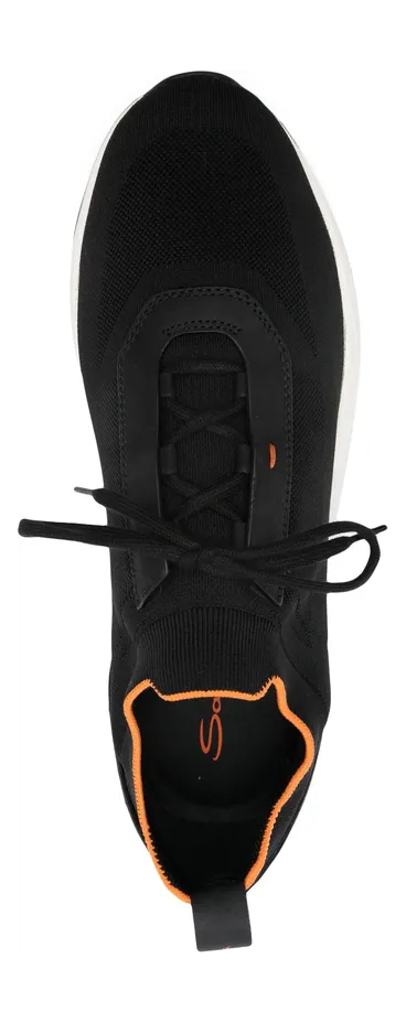 Santoni Knitted Panelled “Black” (MBIO21601BINN HODN01) (4)