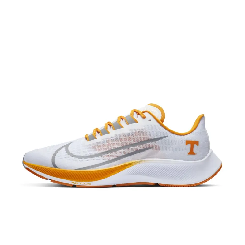 Nike Air Zoom Pegasus 37 Tennessee White/Pure Platinum-Bright Ceramic-Dark Steel Grey (CZ5393-100)