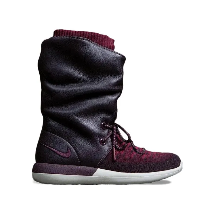 Nike Roshe Two Hi Flyknit “Deep Burgundy / Team Red / Phantom” (861708-600)