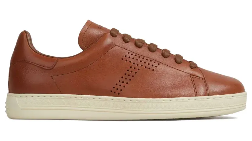 Tom Ford met geperforeerd logo “Brown” (J1507LBU002N)