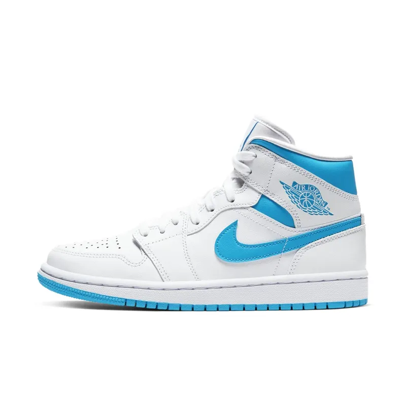 Air Jordan WMNS Nike AJ 1 Mid UNC (2020) (BQ6472-114)