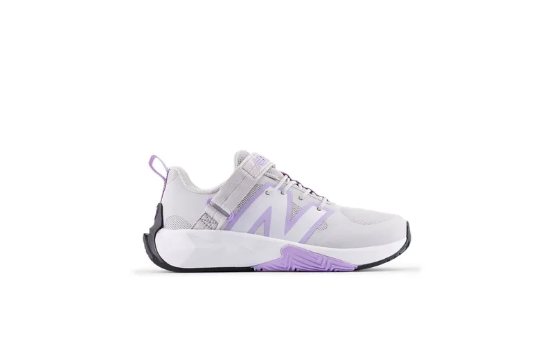 New Balance FuelCell Play Bungee with Top Strap Grey Matter Lilac Glo White (PTFCYAC)