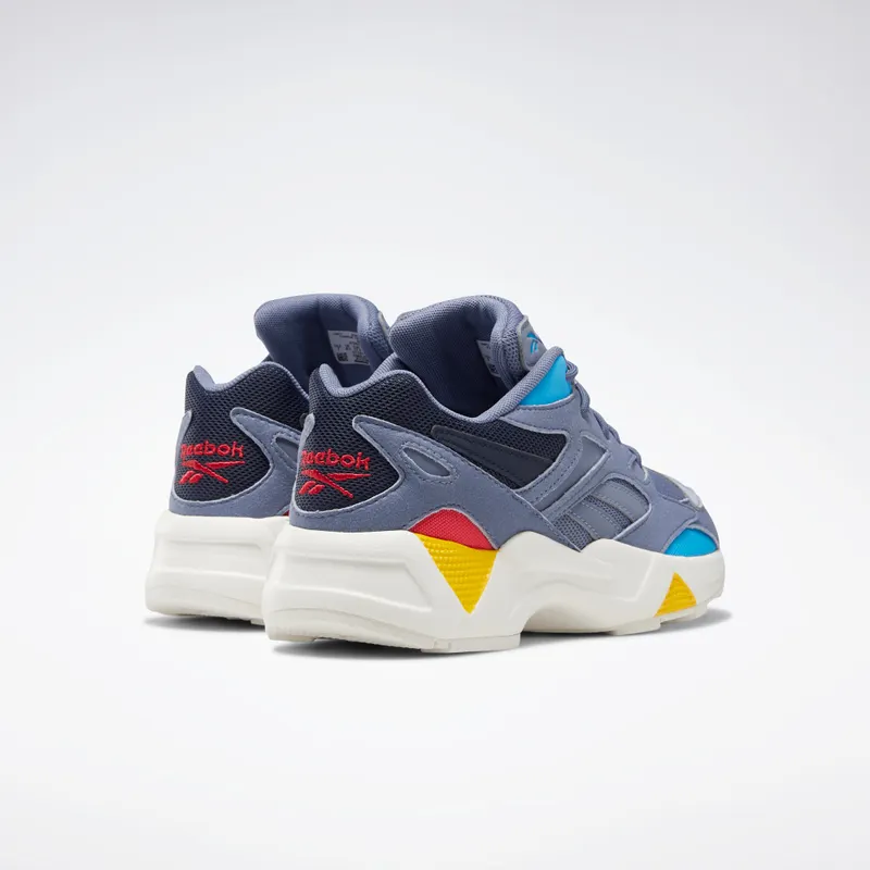 Reebok Aztrek 96 Shoes Indigo / Cyan / Pink