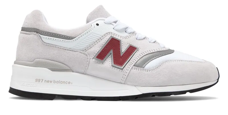 New Balance 997 Detachable Logos Light Grey Light Grey/White (M997LBG)