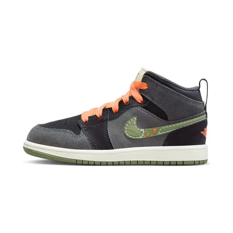 Jordan 1 Mid SE Craft Anthracite Light Olive (FD9094-003)