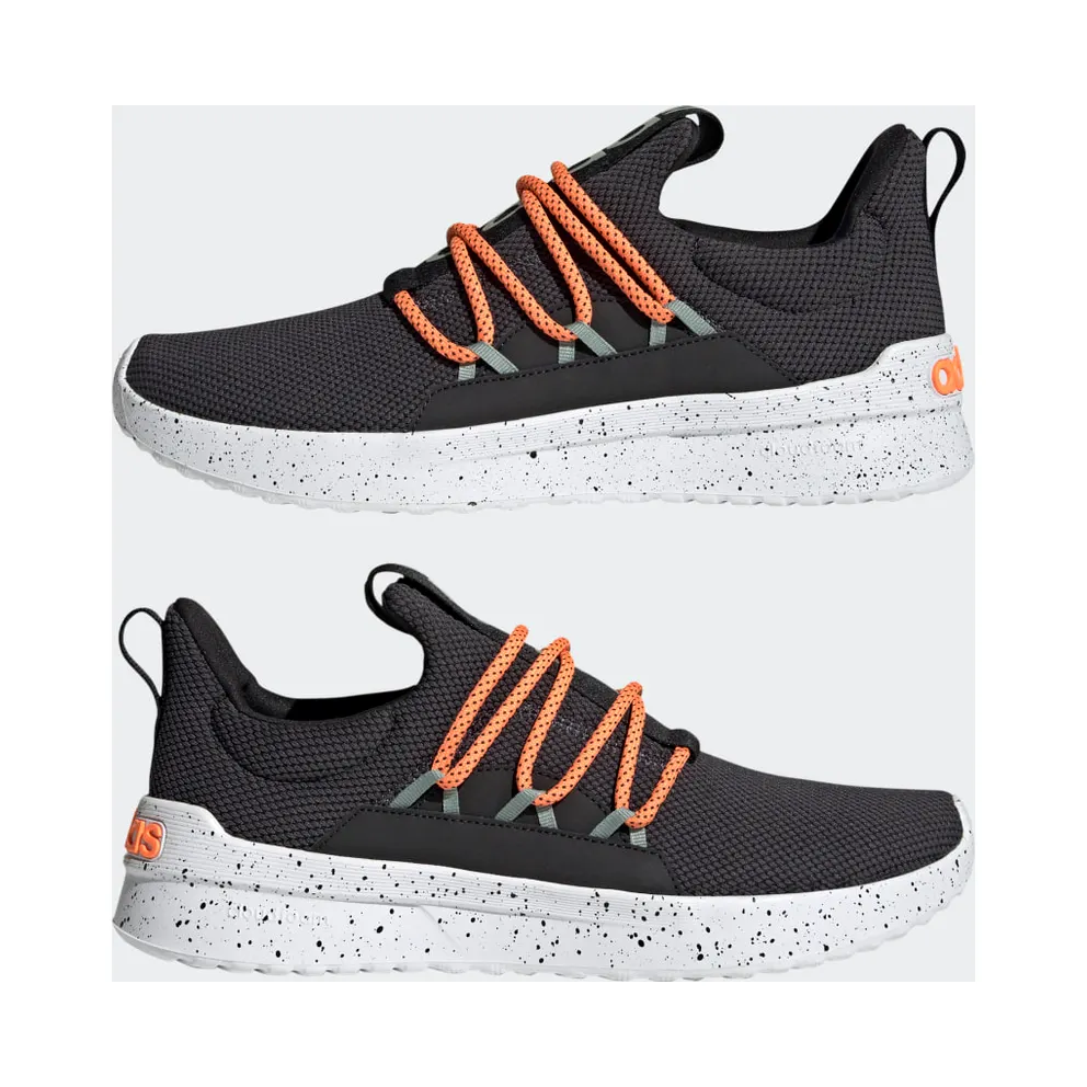Adidas Lite Racer Adapt 4.0 Cloudfoam Slip-On Carbon / Carbon / Screaming Orange (HP2678)