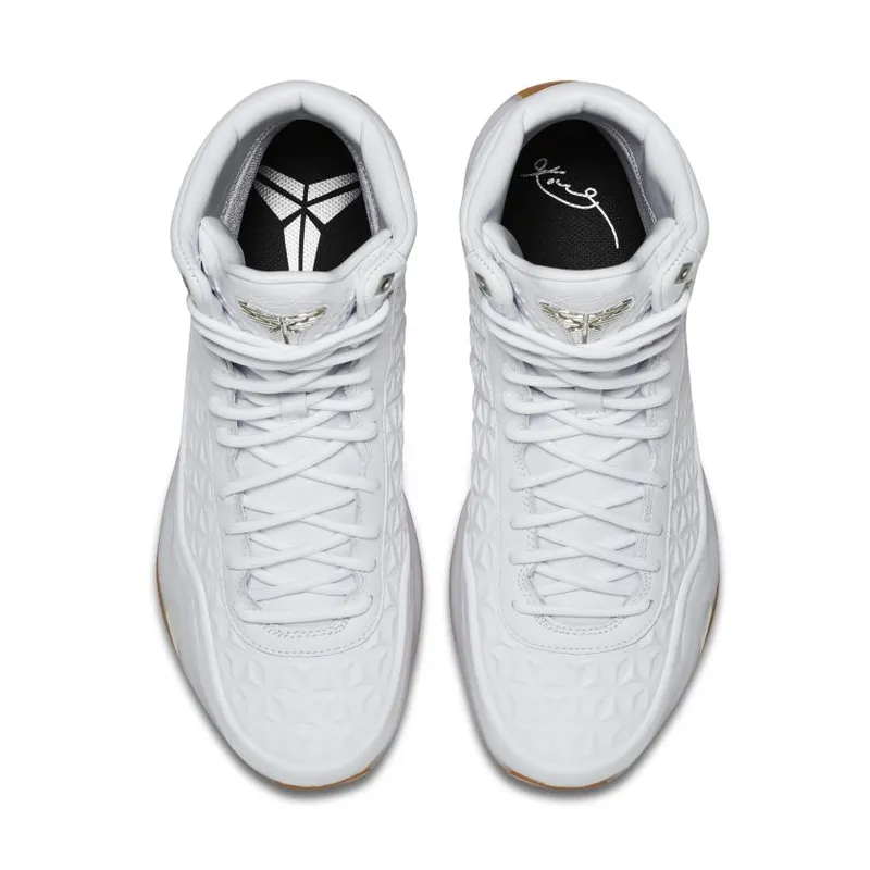 Nike Kobe 10 Elite Ext White Gum White/Metallic Silver (822950-100)