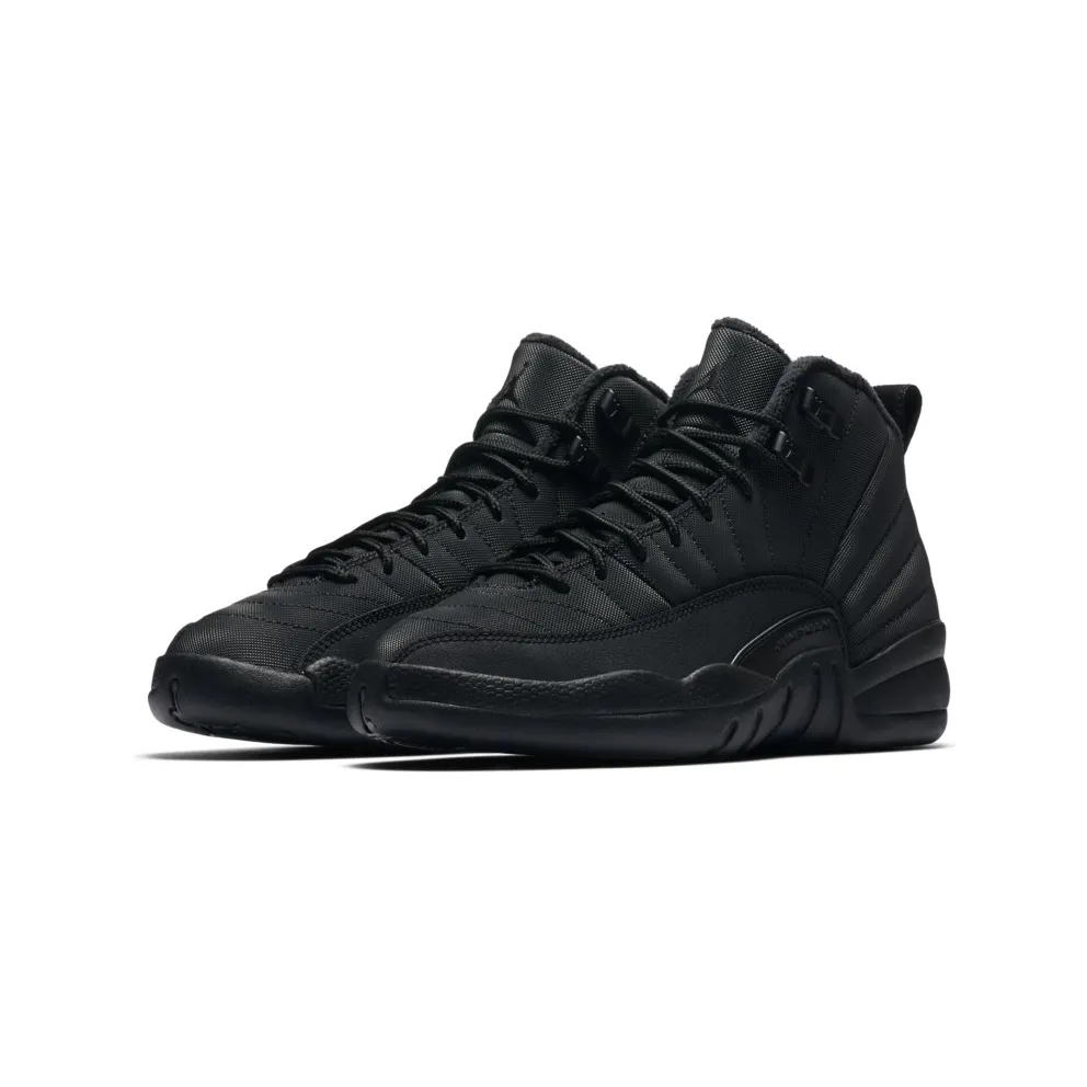 Jordan 12 Retro Winter Black (GS) Black/Black-Anthracite (BQ6852-001)