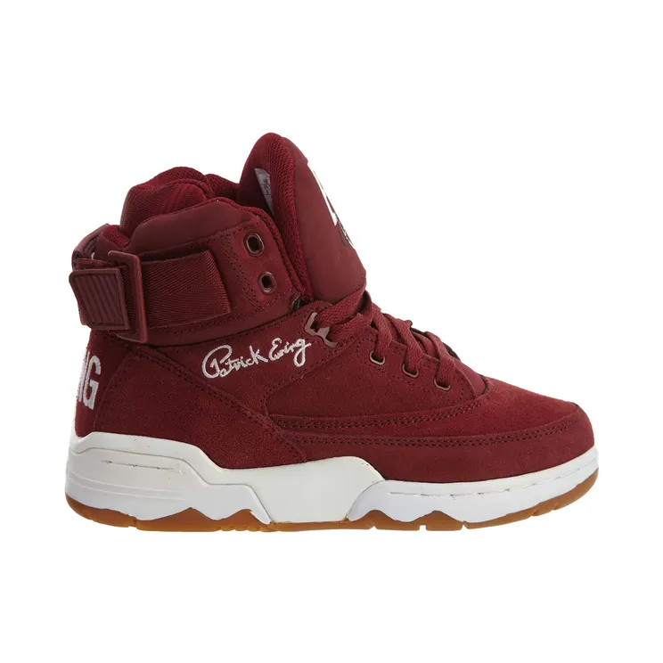 Ewing 33 Hi Burgundy Suede