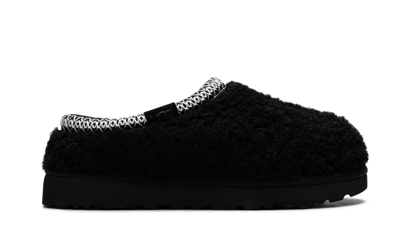 Ugg Tasman Maxi Curly Slide “Black” (1158356-BLK)