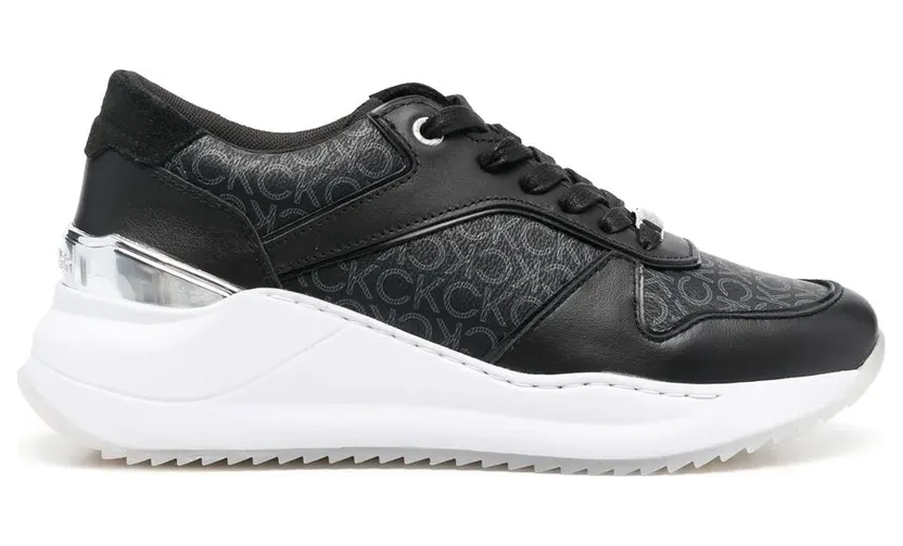 Calvin Klein Sneakers mit Kontrasteinsätzen – Schwarz (HW0HW01439)