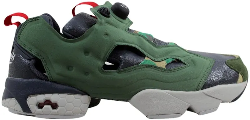 Reebok Instapump Fury OG VP Black Black/Green-Grey (Other Brands Reebok)