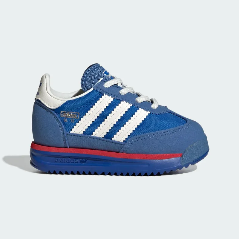 Adidas SL 72 RS Elastic Laces Kids Blue / Core White / Better Scarlet (JI3089)