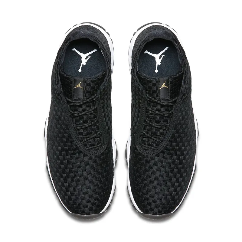 Jordan Future Black White Gold Black/Black-White-Metallic Gold (656503-031)